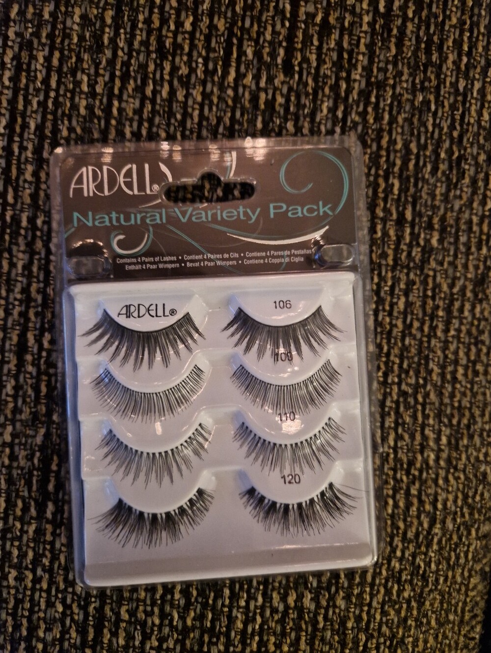 Ardell Natural Variety Pack False Eyelashes - Black Set